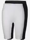 Bild 1 von Damen Radler Leggings im 2er Pck Weiß