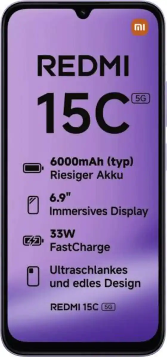 Bild 1 von Xiaomi REDMI 15C 5G 256GB