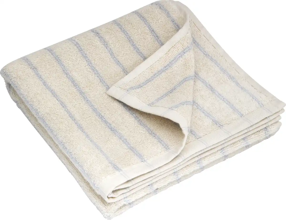Bild 1 von IDEENWELT Handtuch 100 x 50 cm beige mit Streifen