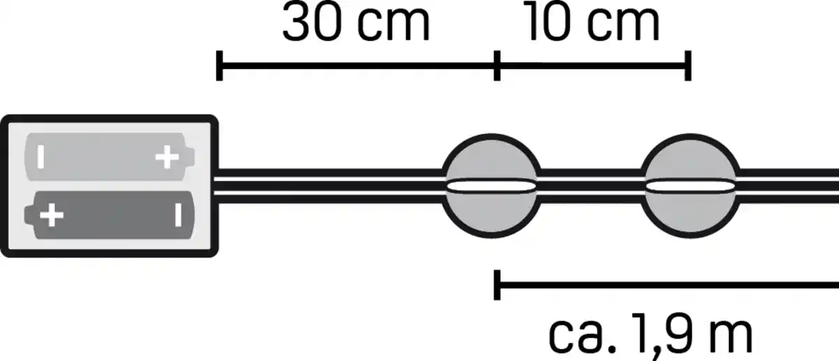 Bild 3 von IDEENWELT Micro-LED-Lichterkette Muschel & Seestern