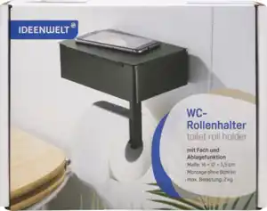 IDEENWELT WC-Rollenhalter