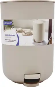 IDEENWELT Kosmetikeimer 3 L hellgrau