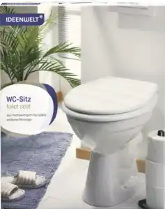 IDEENWELT WC-Sitz weiß