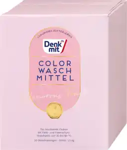 Denkmit Colorwaschmittel Pulver Glamorous Touch, 20 Wl