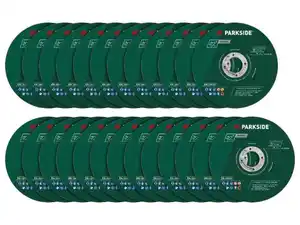 PARKSIDE® Metall-Trennscheiben / Schnellspannmutter für Winkelschleifer
