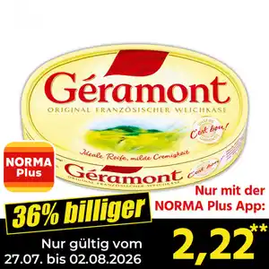 Géramont Französischer Weichkäse