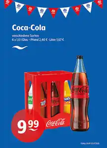 Coca-Cola verschiedene Sorten