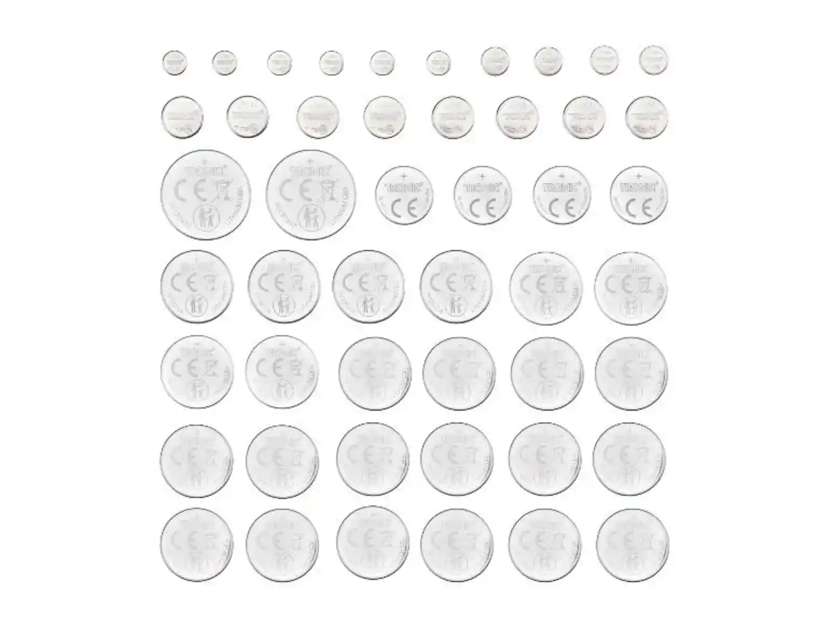 Bild 1 von TRONIC® Knopfzellen Multipack, 48 Stück