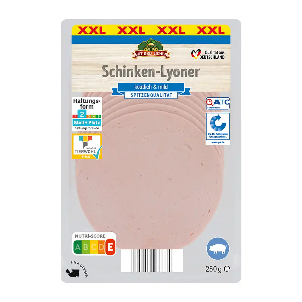 Bild 1 von GUT DREI EICHEN Schinken-Lyoner XXL