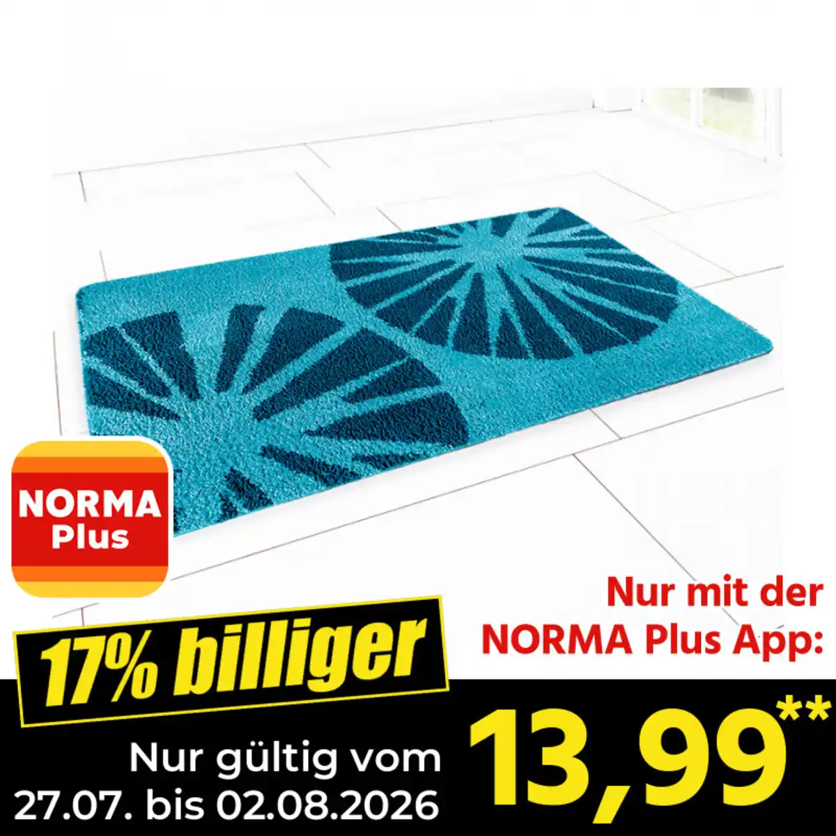 Bild 1 von Santosini XXL-Mikrofaser-Badteppich