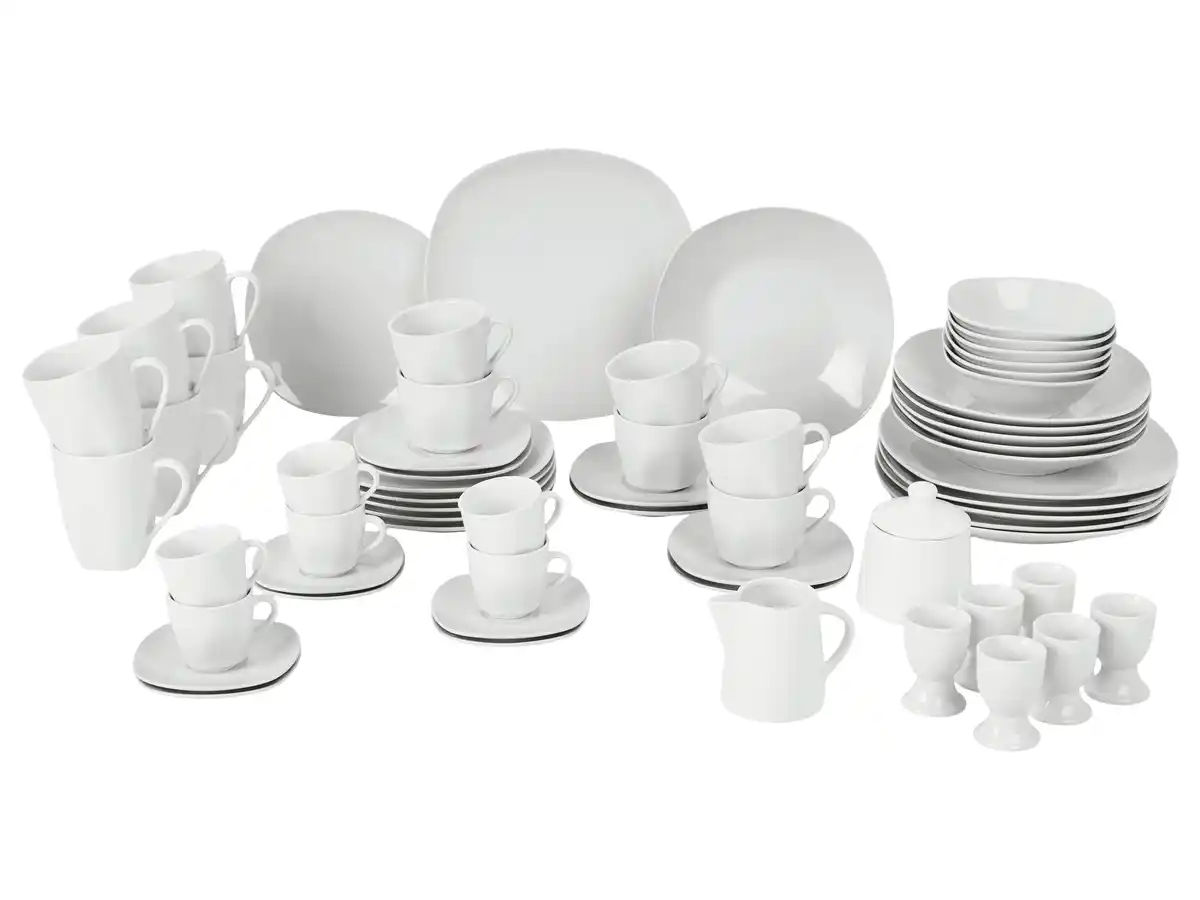 Bild 4 von SILVERCREST® Porzellan-Kombiservice, 62-teilig""