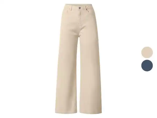 Bild 3 von ESMARA® Damen Jeans, Wide Leg, hohe Leibhöhe