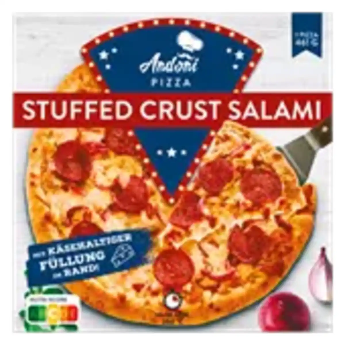 Bild 1 von Andoni Pizza Stuffed Crust Salami oder Tex-Mex mit Käserand