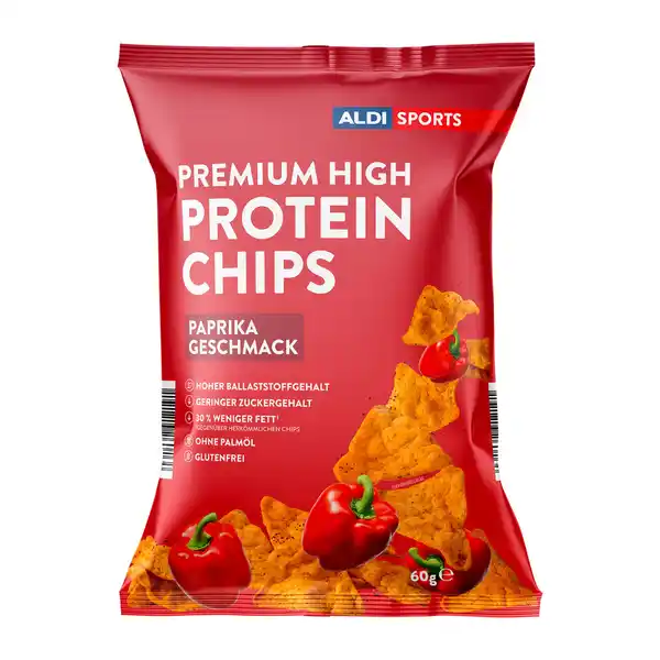 Bild 2 von ALDI SPORTS Premium High Protein-Chips