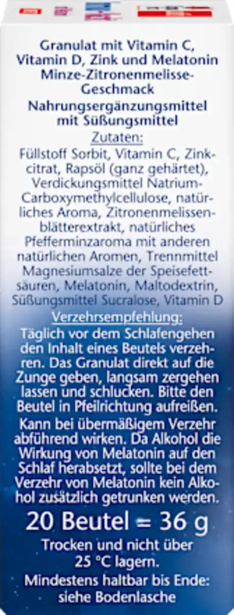 Bild 3 von Doppelherz Immun + Nacht direct Granulat-Sticks 20 St, 36 g
