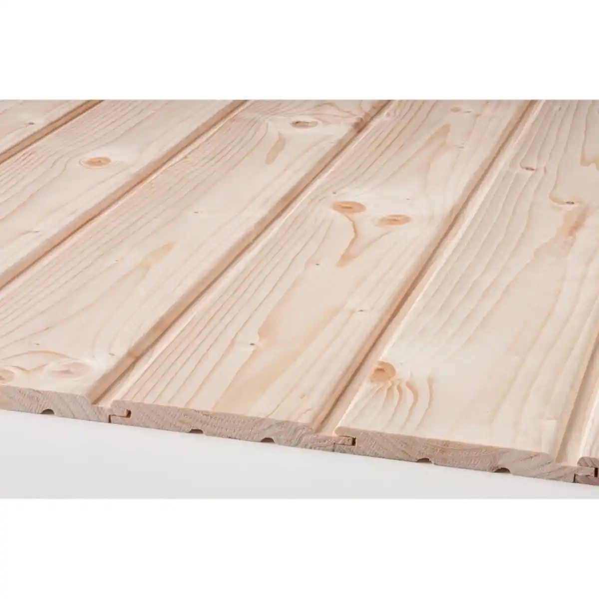 Bild 1 von binderholz Profilholz Softlineprofil Fichte/Tanne gehobelt 14 x 121 x 2500 mm B-Sortierung