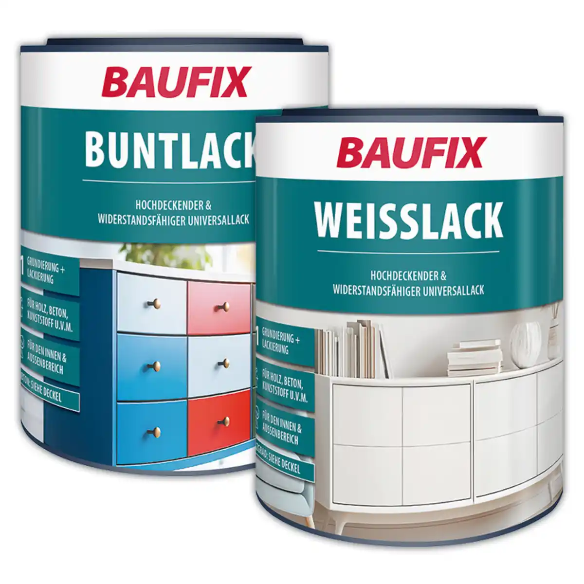 Bild 1 von Baufix Weißlack / Buntlack 2in1