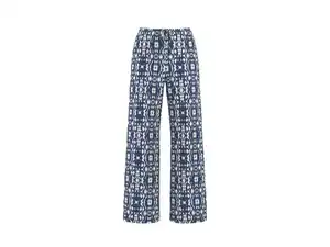 ESMARA® Damen Wide-Leg-Satinhose