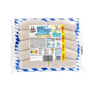 ALPENSCHMAUS Münchner Weißwurst XXL