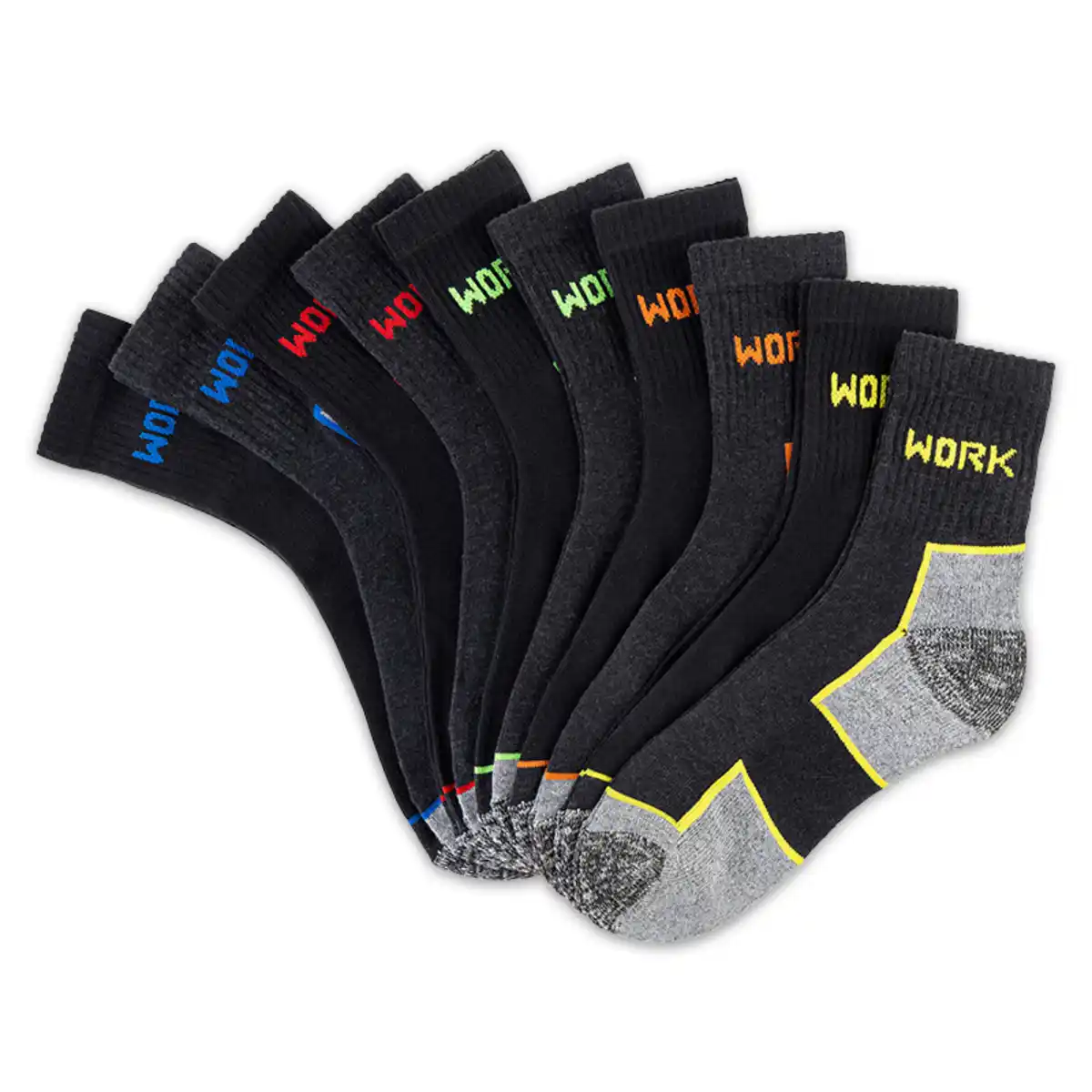 Bild 1 von Toptex Pro Arbeits-Kurzschaftsocken 10er