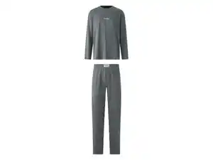 PIERRE CARDIN Herren Pyjama lang, 2 fach sort.