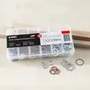Bild 1 von Kraft Werkzeuge Kupfer & Aluminium Unterlegscheiben Kit 82-tlg.