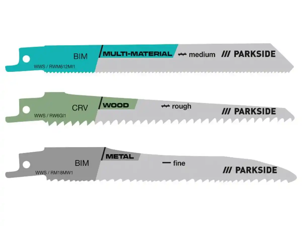 Bild 1 von PARKSIDE® Säbelsägeblatt-Set