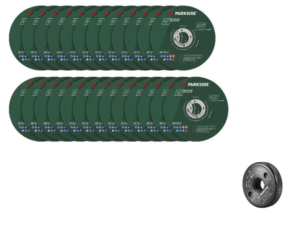 Bild 3 von PARKSIDE® Metall-Trennscheiben / Schnellspannmutter für Winkelschleifer