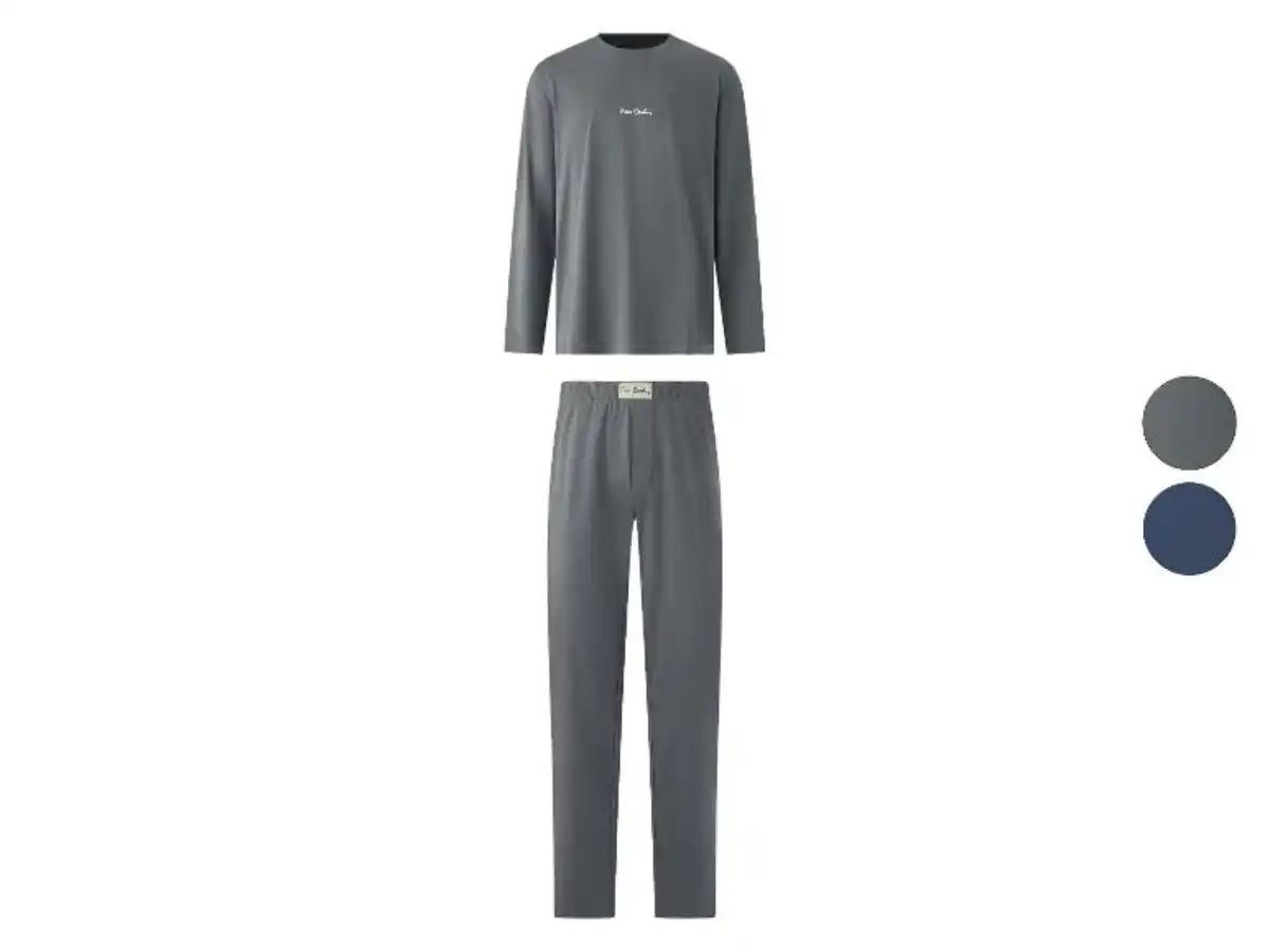 Bild 3 von PIERRE CARDIN Herren Pyjama lang, 2 fach sort.