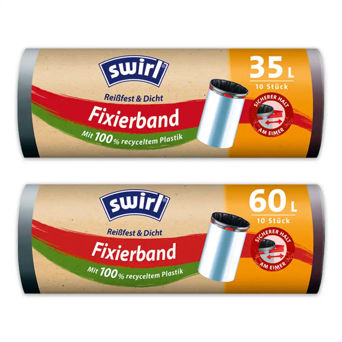 Bild 1 von Swirl Müllbeutel mit Fixierband