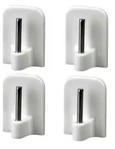 Gardinenhaken 4er-Pack