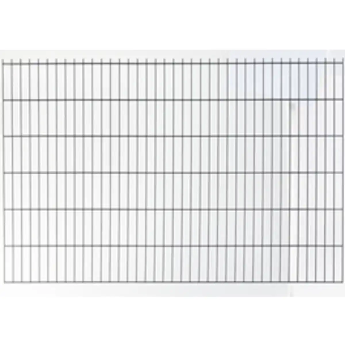 Bild 2 von FLORAWORLD Doppelstabmatte, HxL: 103 x 201 cm, Stahl, anthrazit