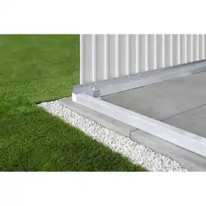 Biohort Bodenrahmen für Gerätehaus 'Avantgarde' Aluminium Gr. A1