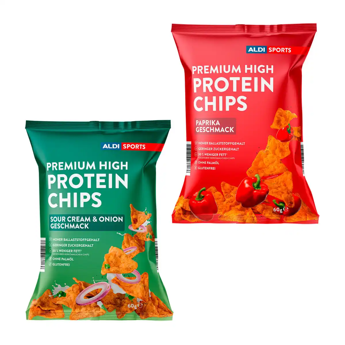 Bild 1 von ALDI SPORTS Premium High Protein-Chips