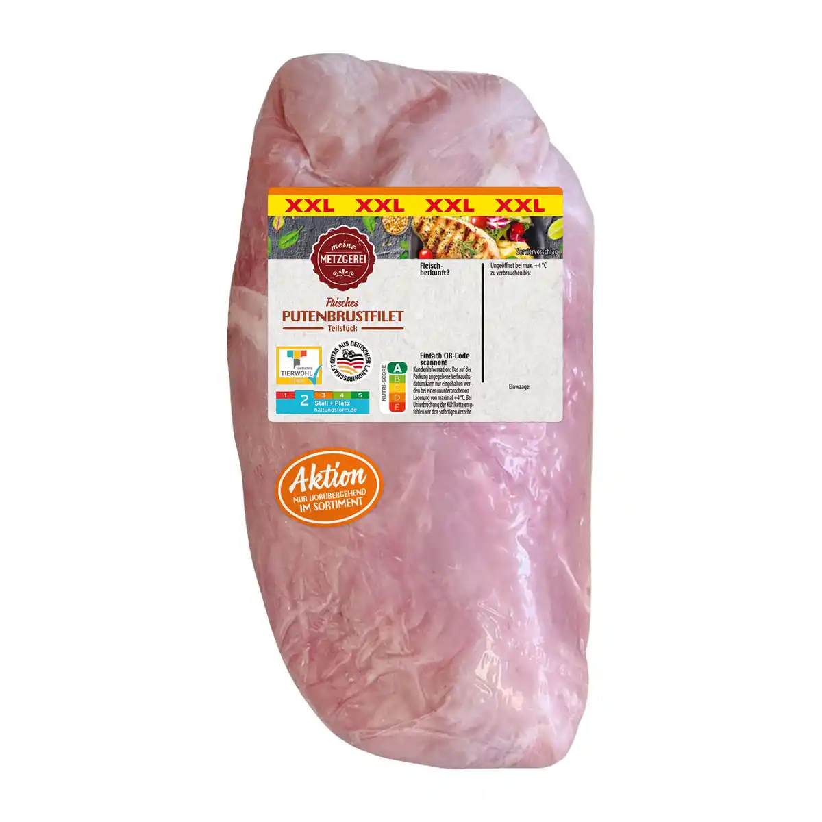 Bild 1 von MEINE METZGEREI Putenbrustfilet XXL