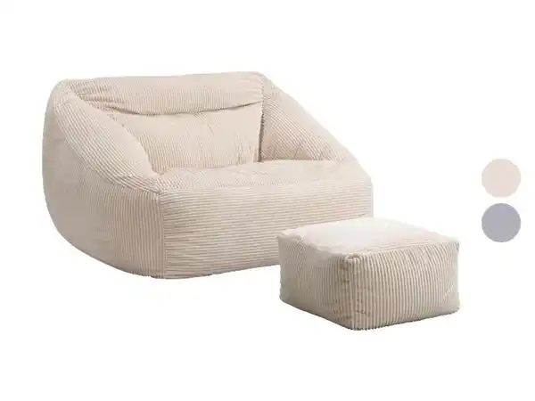 Bild 3 von HOME DELUXE Sitzsack »COZY«, inkl. Hocker