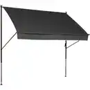 Bild 1 von Angerer Freizeitmöbel Klemmmarkise 'Style' mit Volant/wasserabweisend 300 x 150 cm
