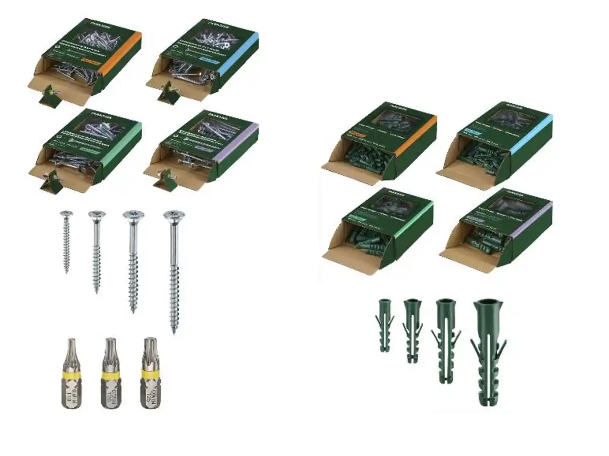 Bild 3 von PARKSIDE® Spanplattenschraubensortiment, 420-tlg./ Dübelsortiment, 500-tlg.