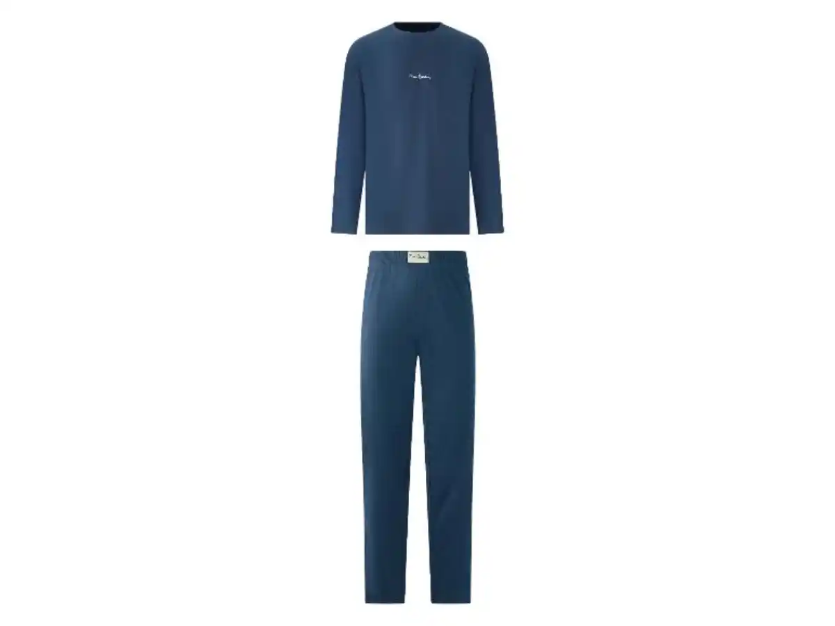 Bild 2 von PIERRE CARDIN Herren Pyjama lang, 2 fach sort.