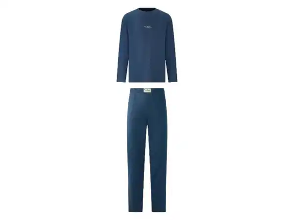 Bild 2 von PIERRE CARDIN Herren Pyjama lang, 2 fach sort.
