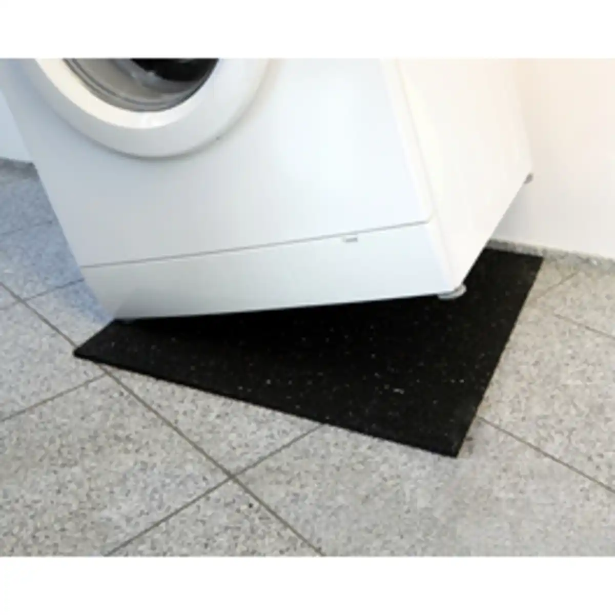 Bild 2 von Anti-Vibrationsmatte »Universal«, BxHxL: 60x60x1 cm, Gummi, schwarz/rot