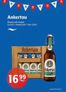 Ankertau Pilsener oder Dunkel