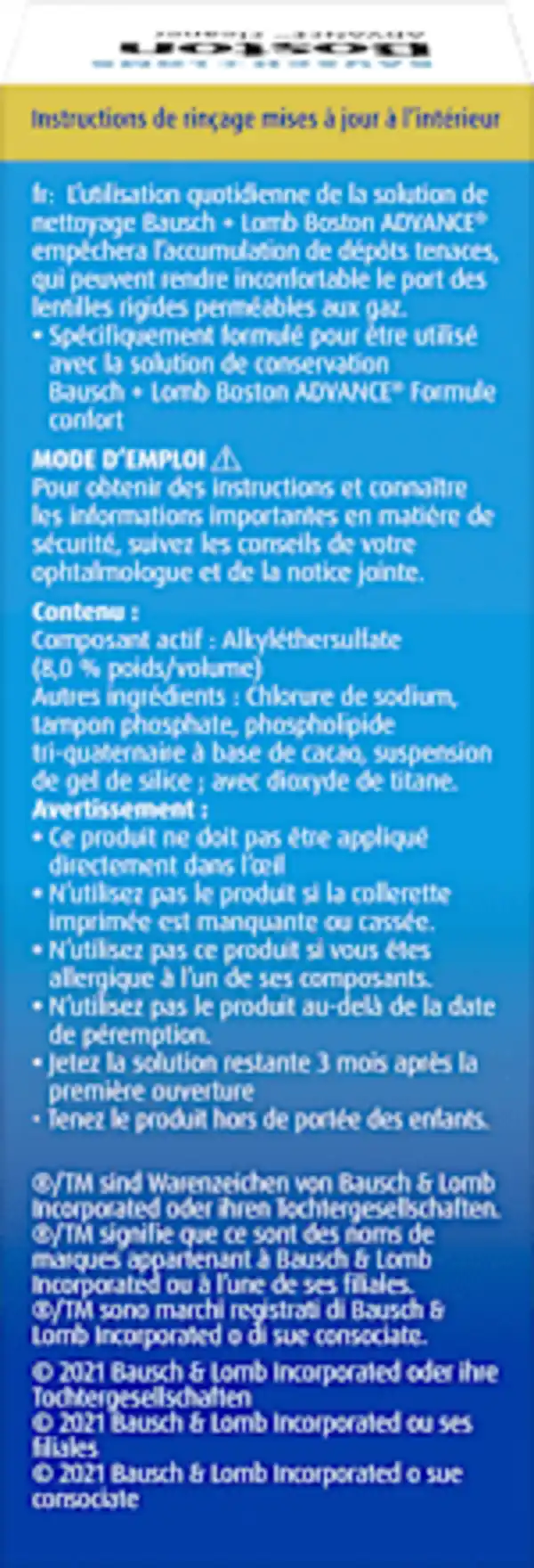 Bild 3 von BAUSCH+LOMB Kontaktlinsen-Pflegemittel Boston Cleaner, 30 ml