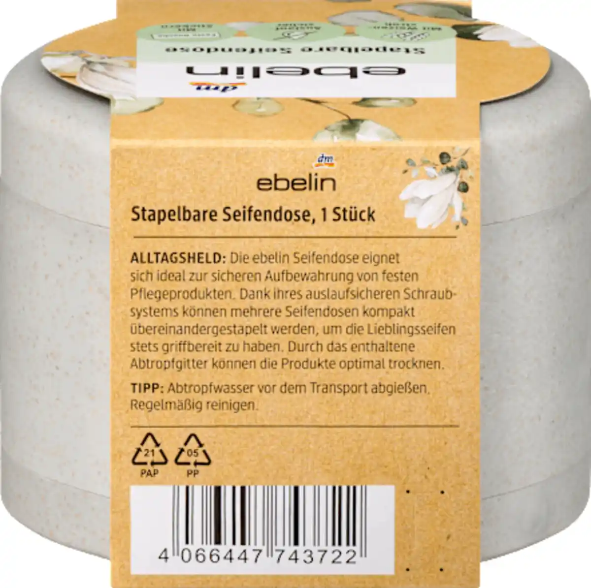 Bild 3 von ebelin Seifendose stapelbar, 1 St