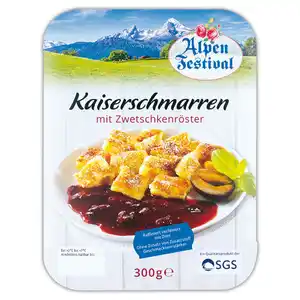 Alpen Festival Süßes Gericht