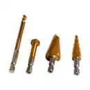 Bild 1 von Kraft Werkzeuge HSS-Multifunktionsbohrer-Sortiment 4-tlg.