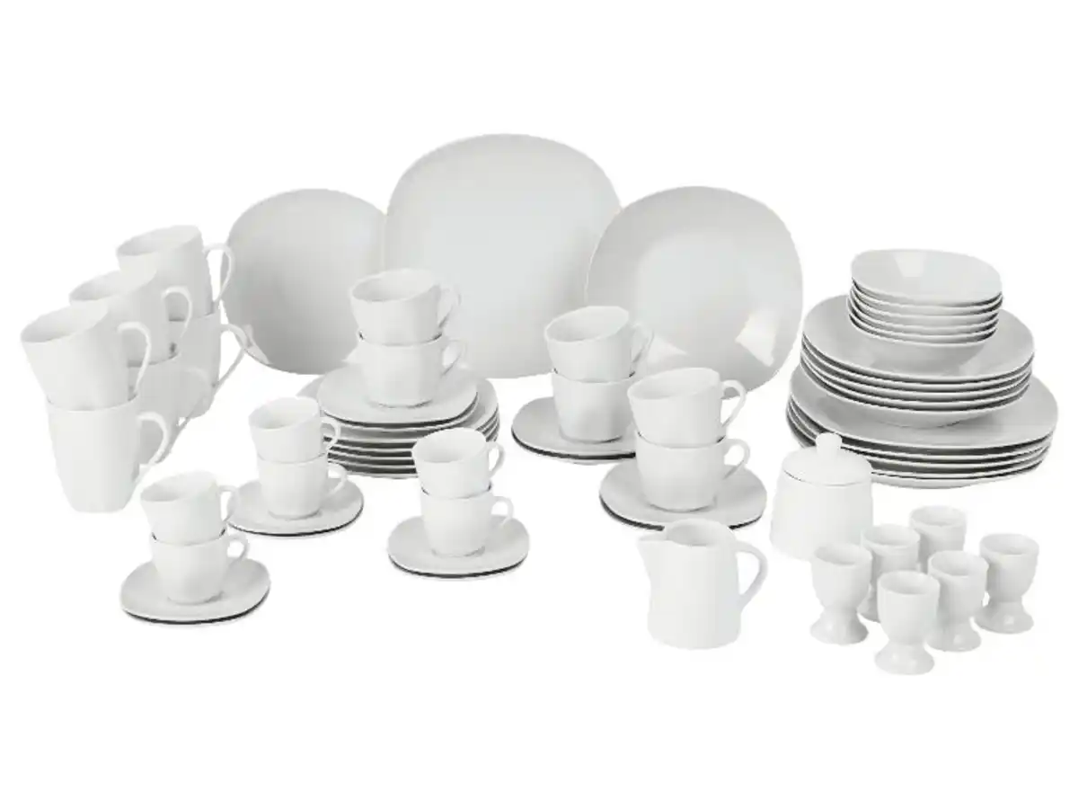 Bild 3 von SILVERCREST® Porzellan-Kombiservice, 62-teilig""