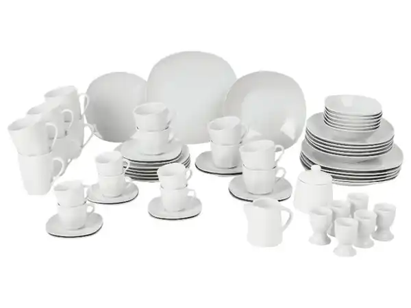 Bild 3 von SILVERCREST® Porzellan-Kombiservice, 62-teilig""