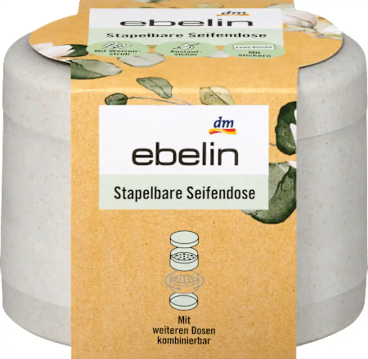 Bild 2 von ebelin Seifendose stapelbar, 1 St