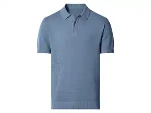 ESMARA MEN Herren Premium Feinstrick-Poloshirt